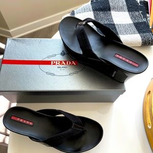 Prada platform sandals size 36 1/2